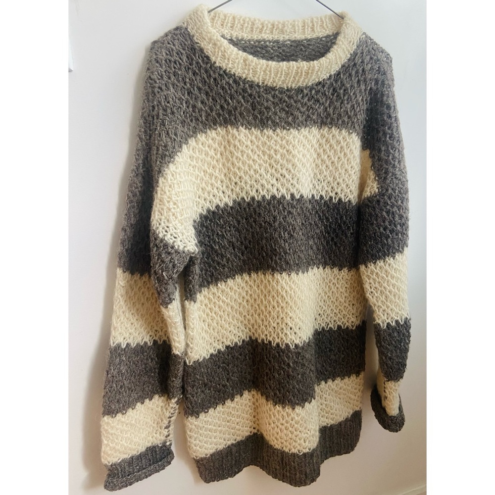 Vintage Wool Knit Sweater Size XL